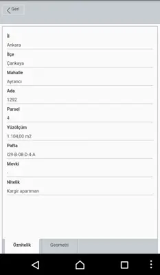 TKGM Parsel Sorgu android App screenshot 14