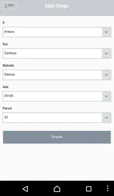 TKGM Parsel Sorgu android App screenshot 16